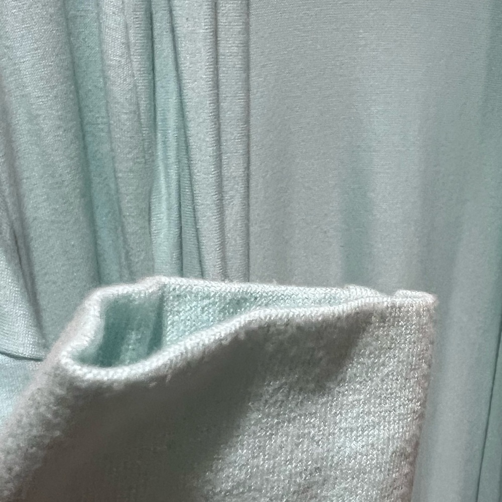 MADE IN CANADA Light teal Women's Cardigan - Picture 3 of 5